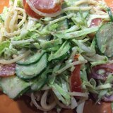 サラスパごま生野菜サラダ